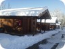 I bungalow sotto la neve